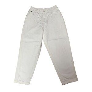 Vintage 90s Women's Mom Jeans White Size 16